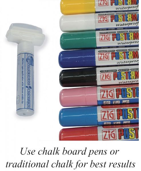 Chalkboard Pens & Cleaner