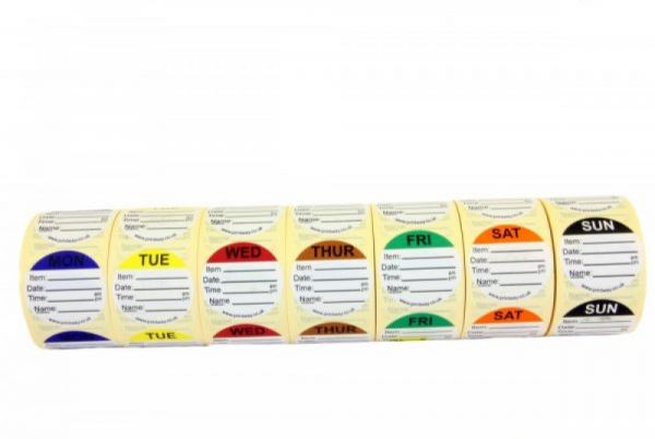 Combo Prep Labels - Ultra Peelable Adhesive