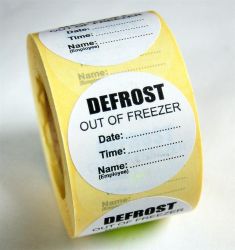 Defrost Labels