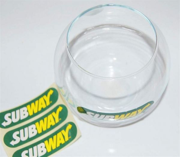 Glass Logo Fishbowl