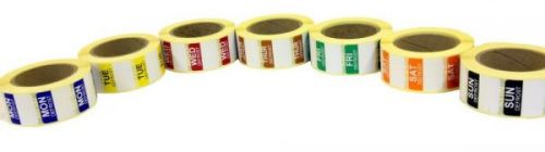 Mini Defrost Labels - PERMANENT Adhesive 1000/roll