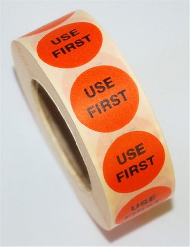 Mini Use First (25mm) 1000 Per Roll - Soluble Adhesive