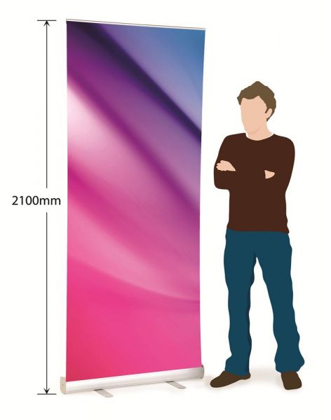 Neo banner 850mm silver