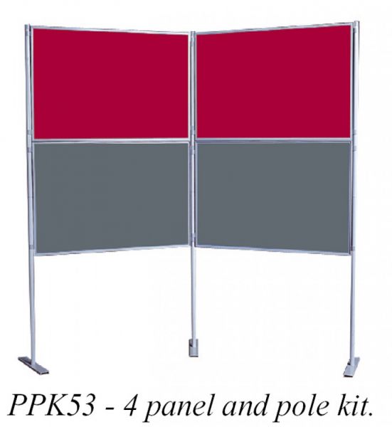 4 Panel and 6 Panel Pole Kits