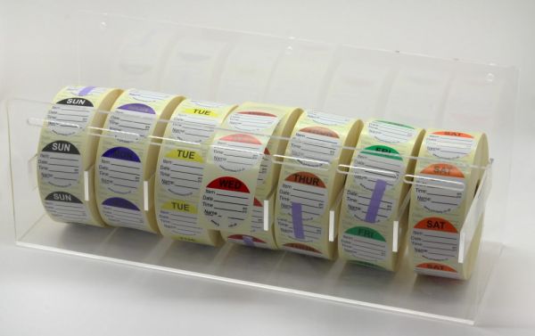 7 Pocket Label Holder