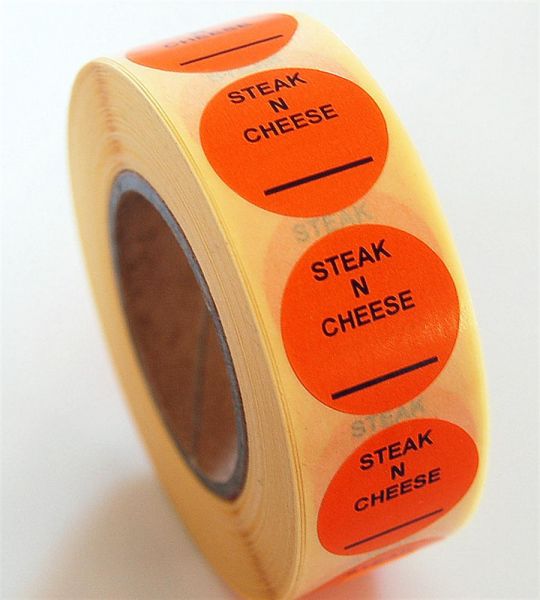 Sandwich Labels - Steak & Cheese