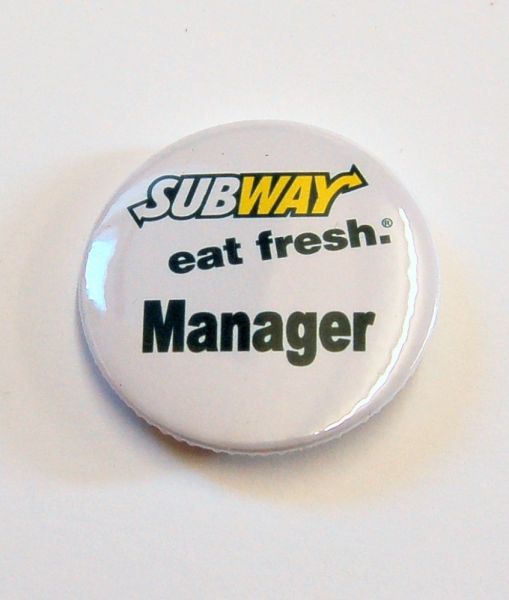 Subway Managers Badges