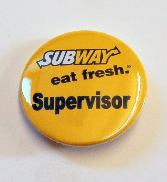 Subway Supervisor Badges